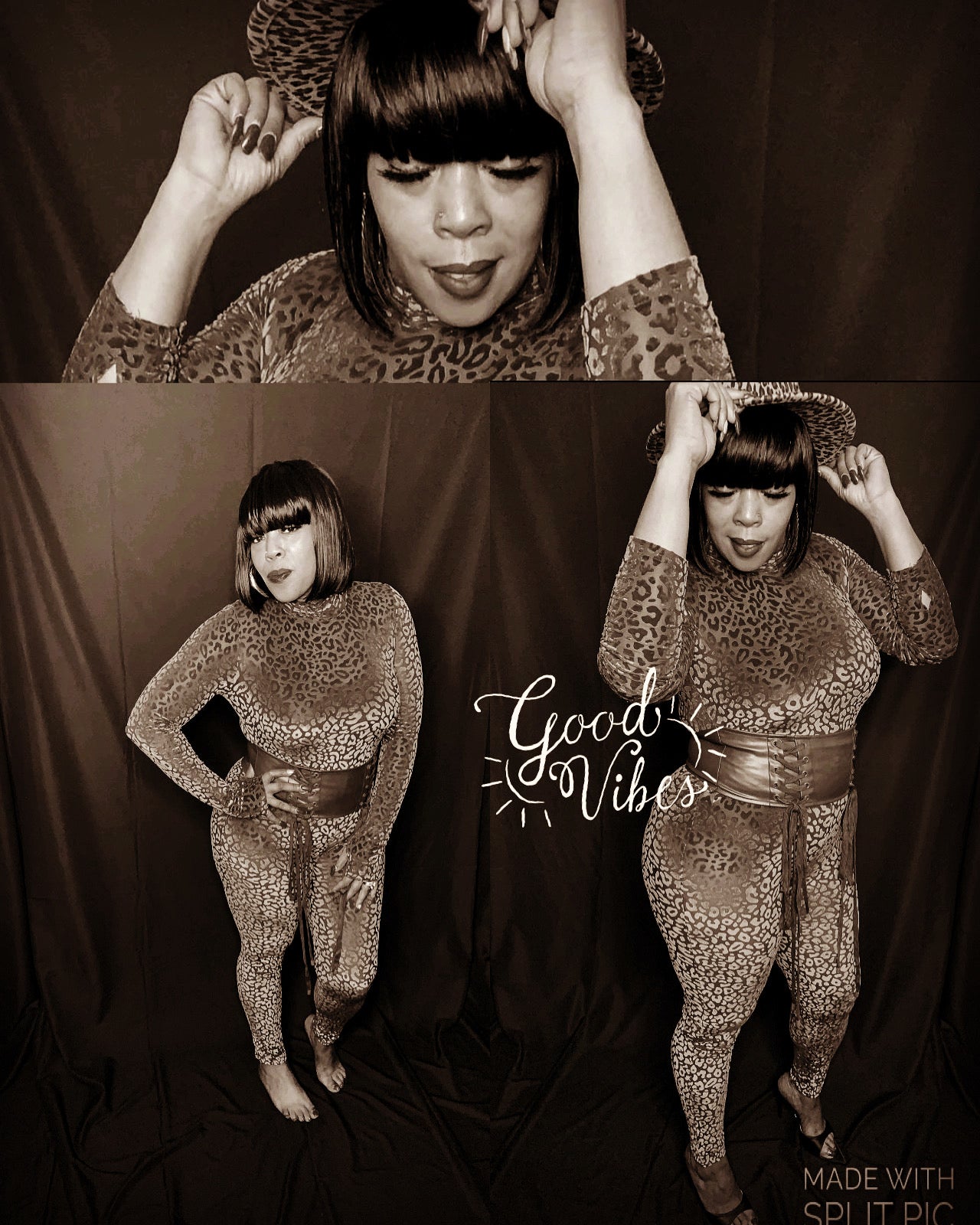 Leopard print Jumper