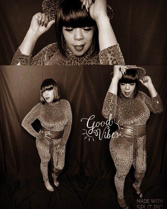 Leopard print Jumper