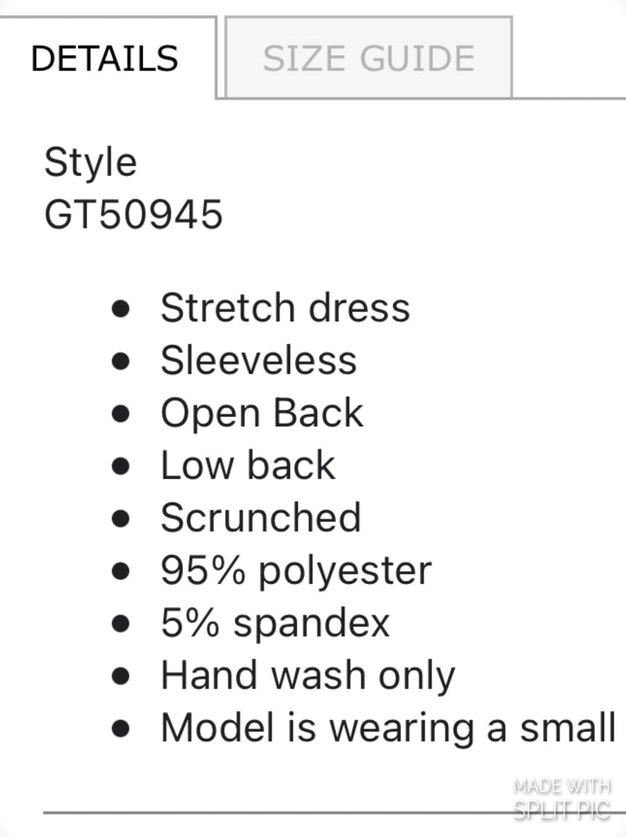 Meant To Be Dress