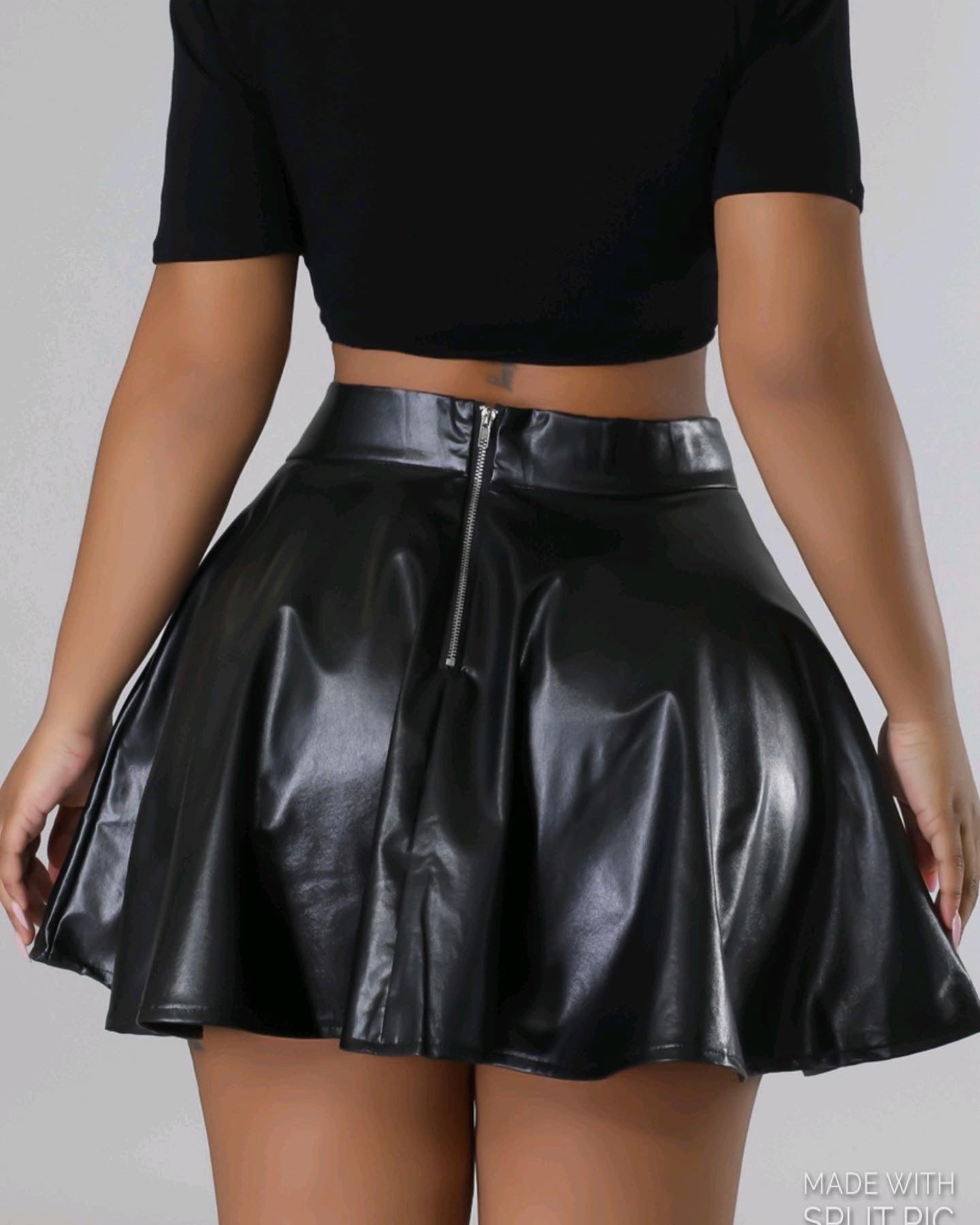 Black Tennis Skirt